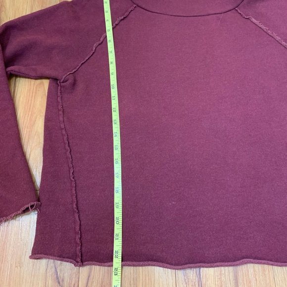 ALALA Maroon Riki Cowl Turtleneck Pullover Sweater - Picture 11 of 14